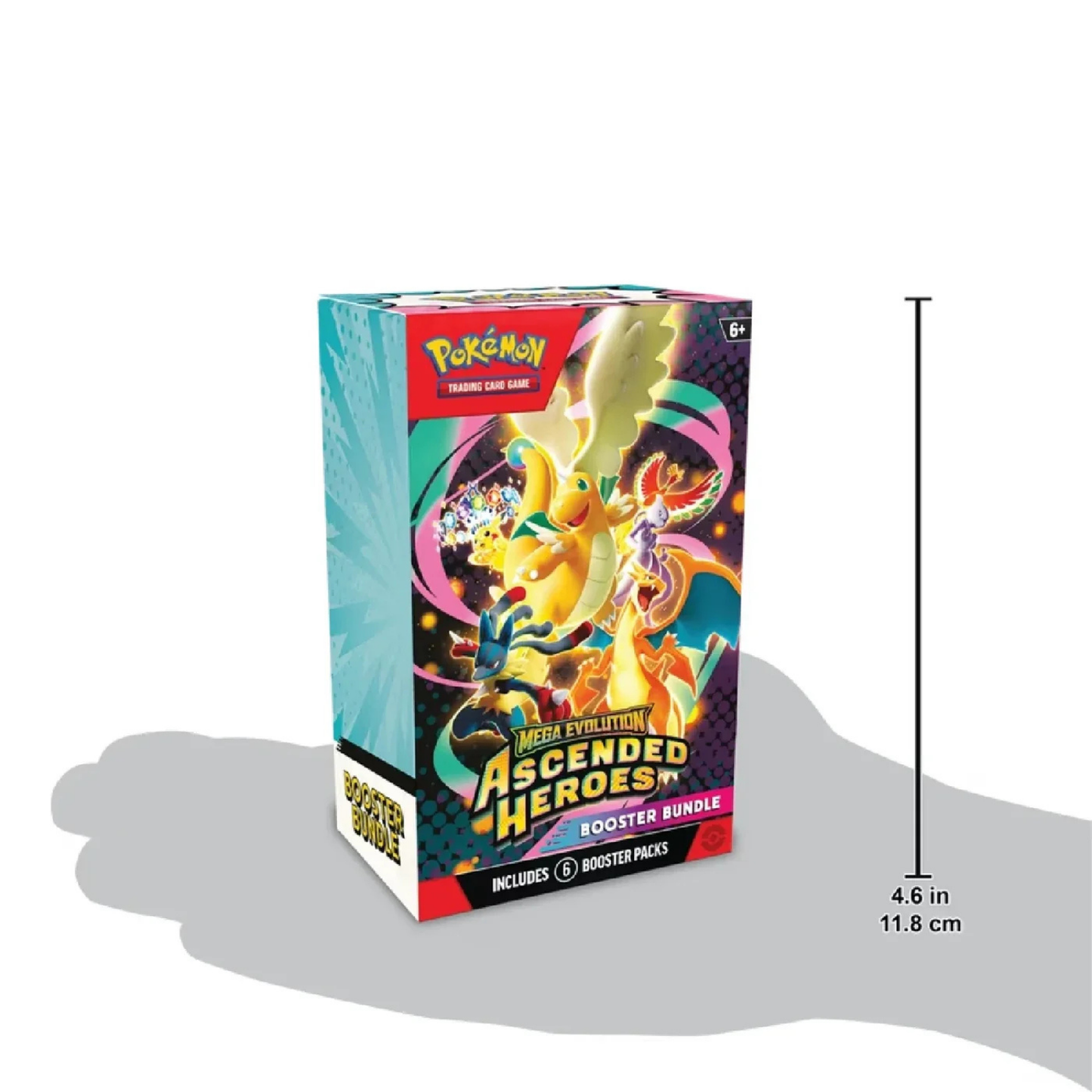 Pokémon TCG Mega Evolution Ascended Heroes Booster Bundle 6 Packs