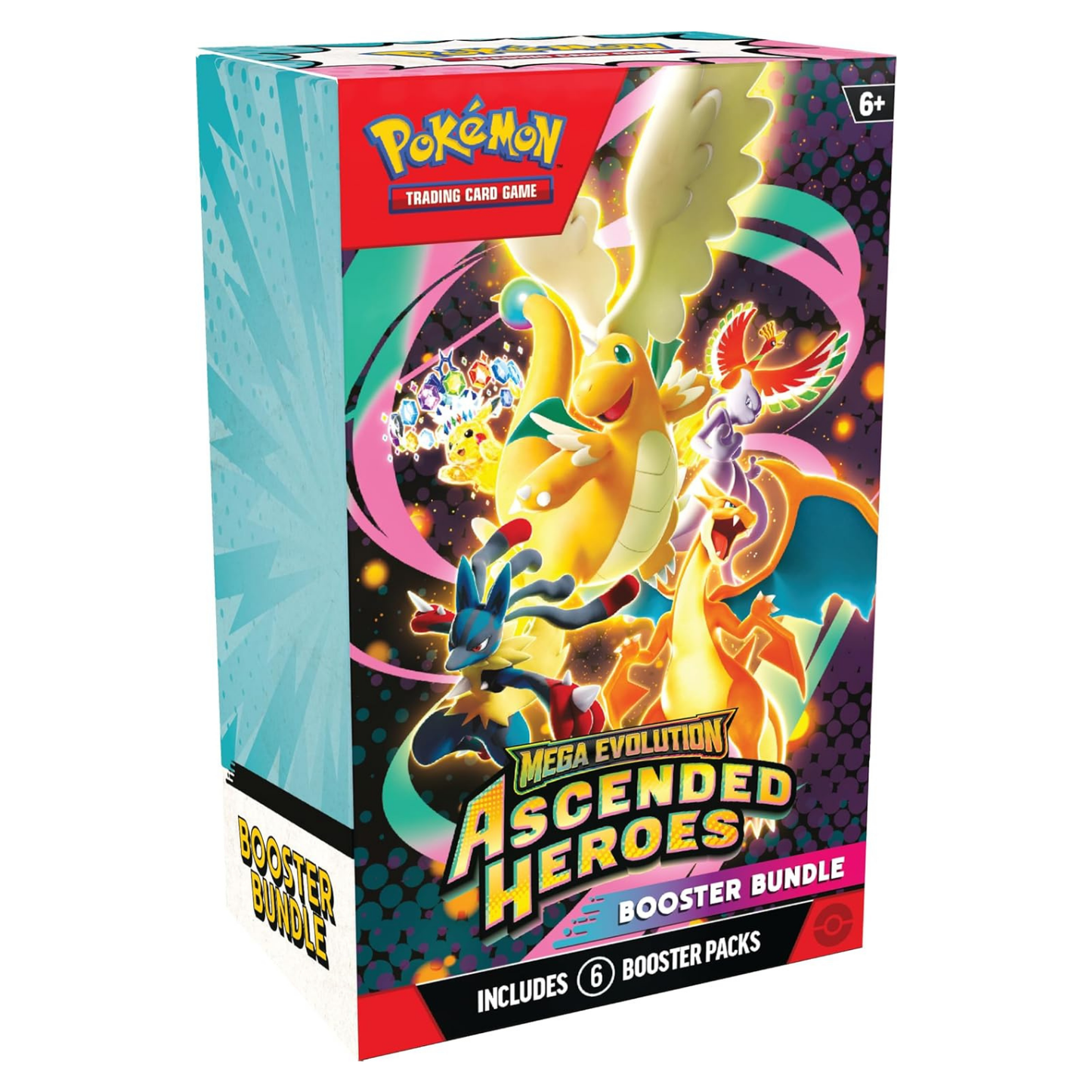 Pokémon TCG Mega Evolution Ascended Heroes Booster Bundle 6 Packs