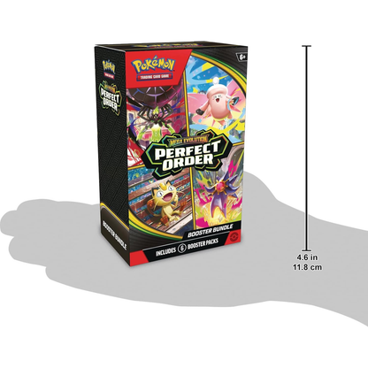 Pokémon TCG Mega Evolution Perfect Order Booster Bundle 6Packs