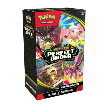 Pokémon TCG Mega Evolution Perfect Order Booster Bundle 6Packs