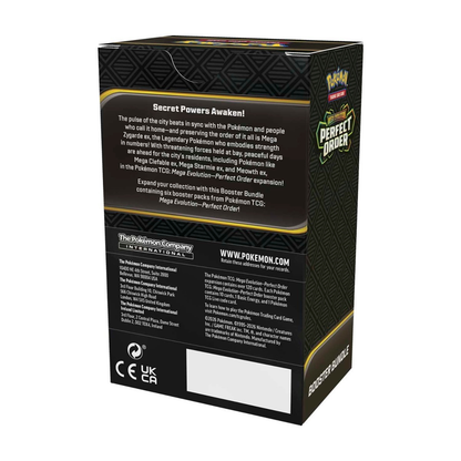 Pokémon TCG Mega Evolution Perfect Order Booster Bundle 6Packs