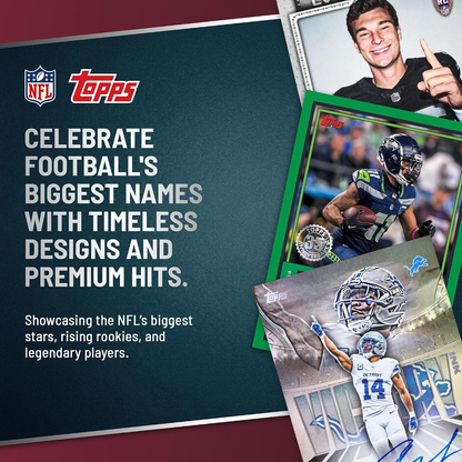 Topps NFL Flagship Football 2026 Mega Box 12 Packs