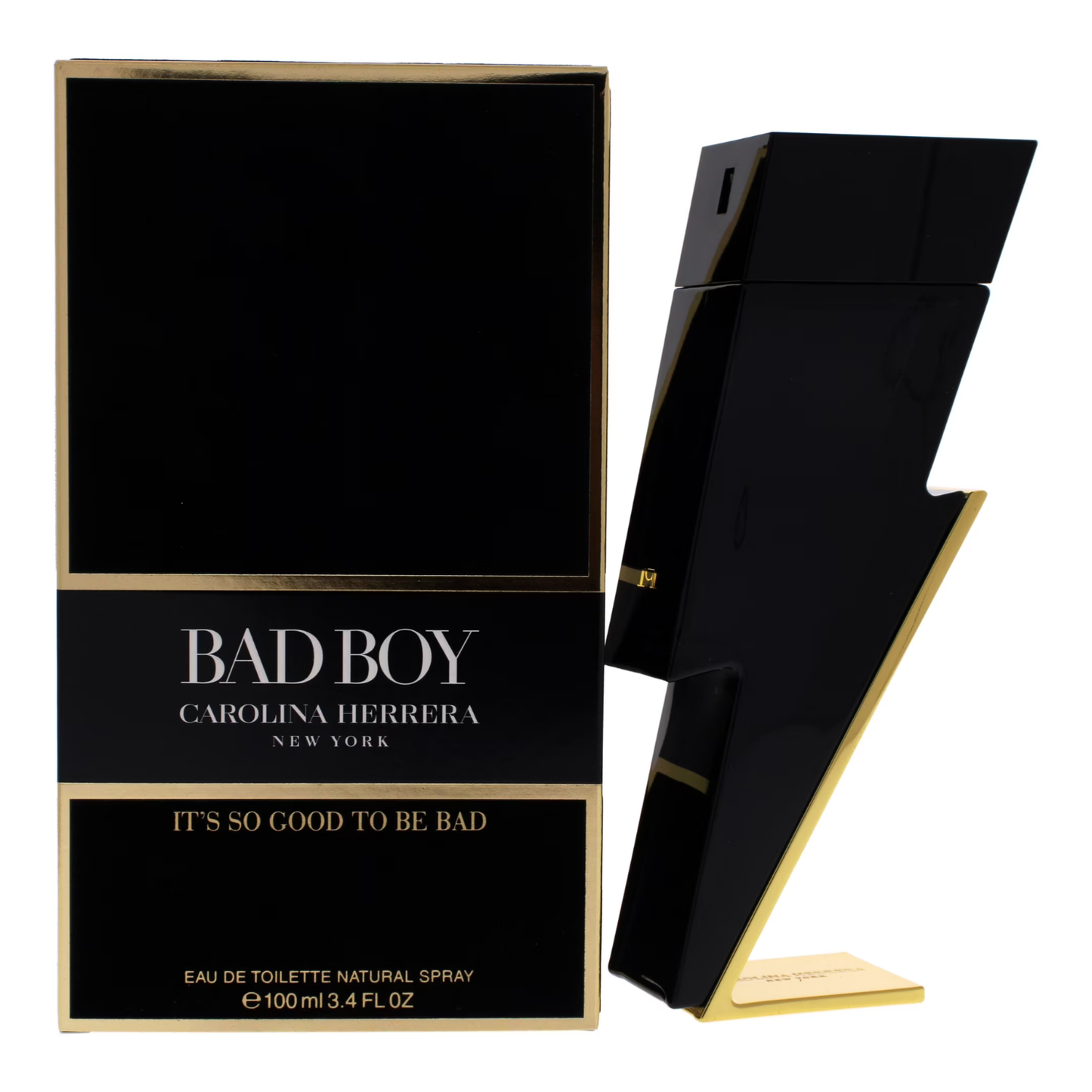 Bad Boy Eau De Toilette For Men 3.4oz 100ml by Carolina Herrera